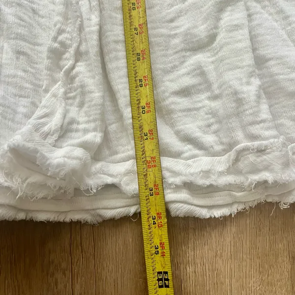 FREE PEOPLE Collection Maxi Skirt - White Boho Lightweight Cotton Size S/P - Image 5