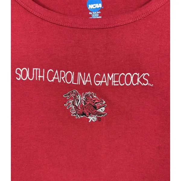 South Carolina Gamecocks Woman's Top XL NCAA USC Long Sleeve Embroidered Logo - Image 3