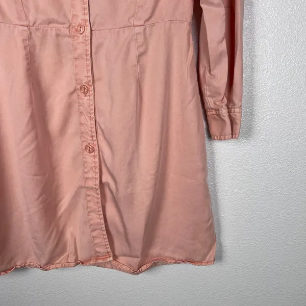 Young Fabulous & Broke Women's Button Up Shirt Dress Sz S - Image 4