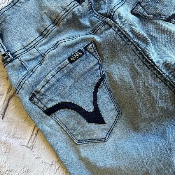 VTG Y2K Von Dutch Jeans Size 26 FLAW - HOLE - Image 13