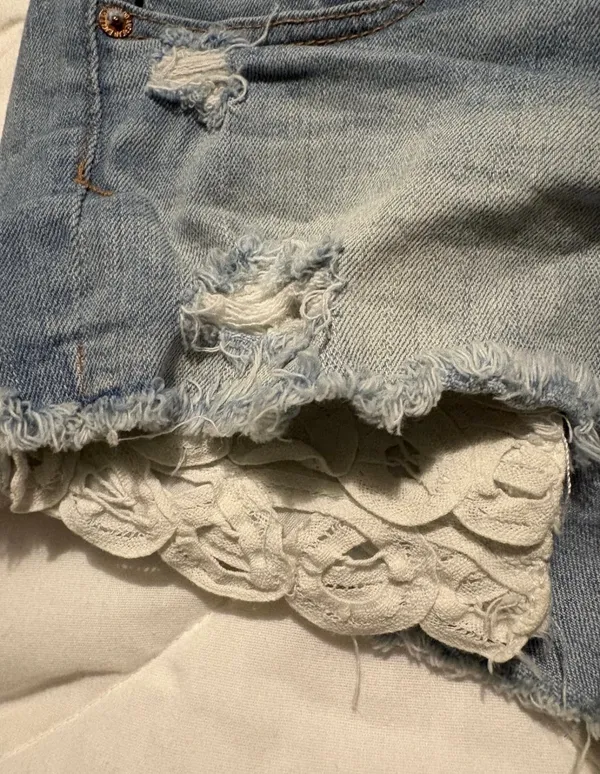 American Eagle Jean shorts  - Image 2