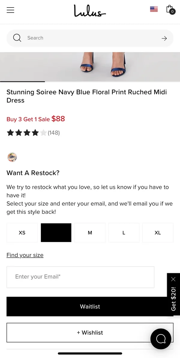 Floral Midi Dress - Image 6