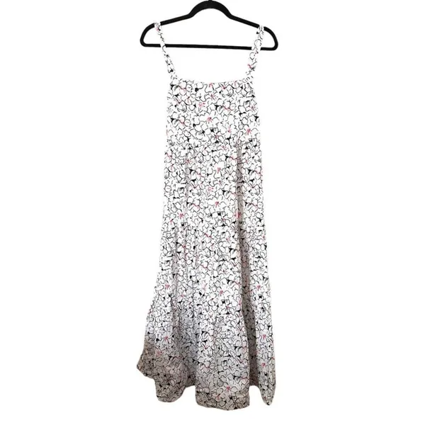 ZARA‎ Floral Bow Back Maxi Dress Sz XS - Image 3