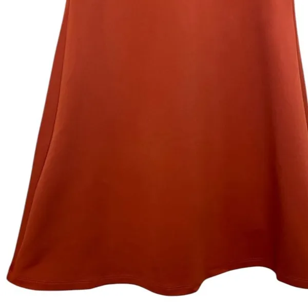 Girlfriend Collective Naomi Lined Mini Workout Dress in Lava Red L - Image 6