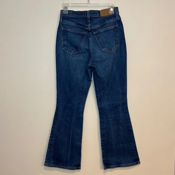Madewell Jeans The Perfect Vintage Flare‎ Dark Wash Denim Size 25 - Image 2