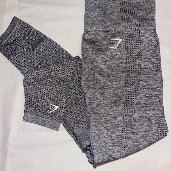 Gymshark Gray Vital Seamless Set NWOT - Image 2