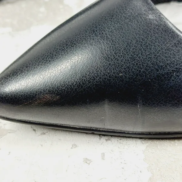 easy street Black Pointed-Toe Kitten Heel Pumps - Image 15