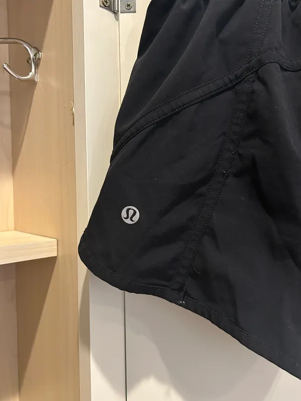 Black Running Shorts - Image 2