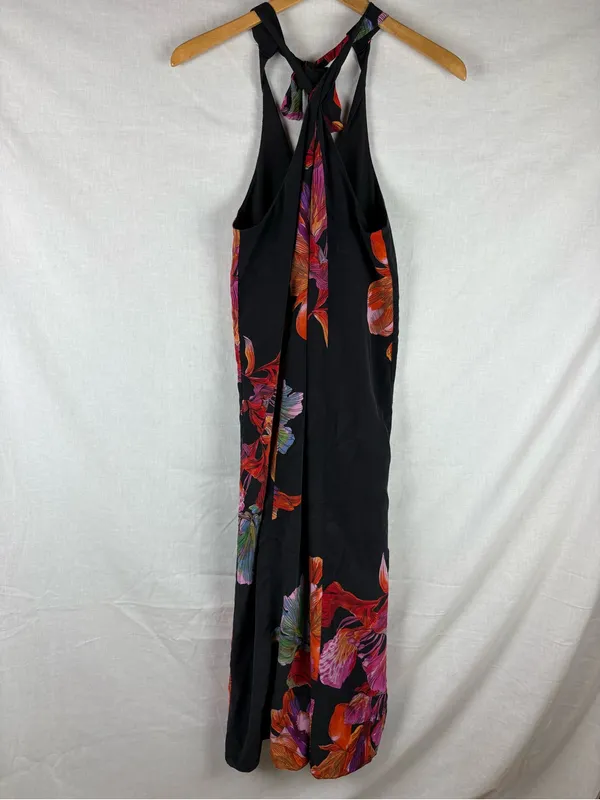 Anthropologie Maeve Cayman Silk Halter Maxi Dress Size S - Image 3