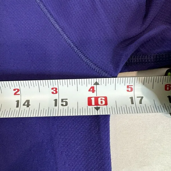Athleta Running Fitness‎ Fitted Shirt Thumbs Up Purple Womens Size M - Image 7