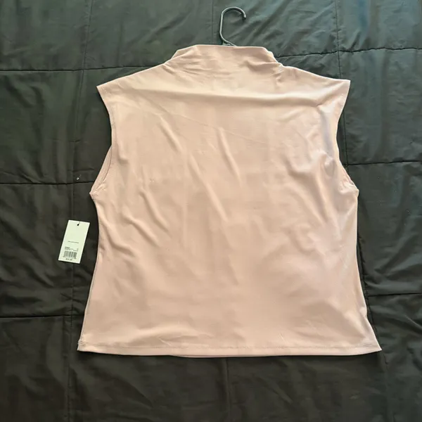 Nine West Mauve Cowl Neck Tank - Image 2