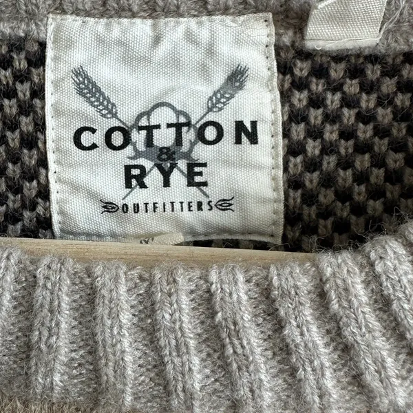 Cotton & Rye Outfitters Aztec Sweater M Women’s Western Tribal - Image 3