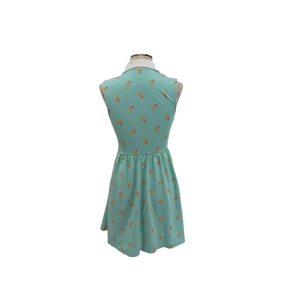 Unique Vintage Josie Ice Cream Print Sleeveless Fit Flare Dress‎ Blue Size Small - Image 9