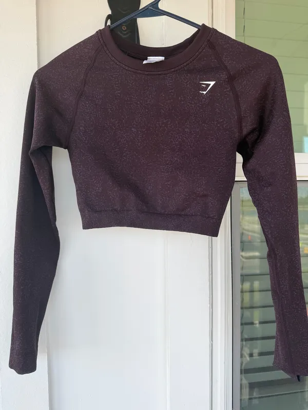 Gymshark Long Sleeve Crop Top Adapt - Image 2