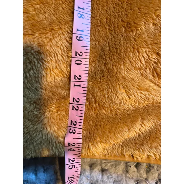 Uniqlo fleece zip up mustard yellow / golden size xl - Image 2