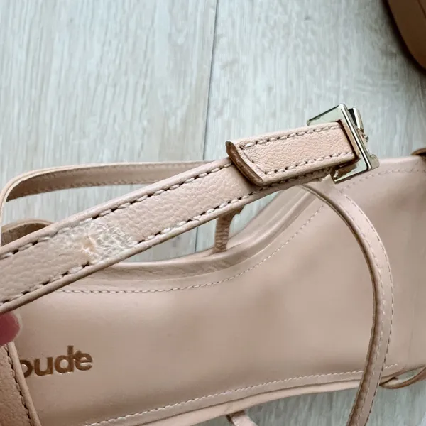 Larroude Gio Sandal Tan Size 9 - Image 5