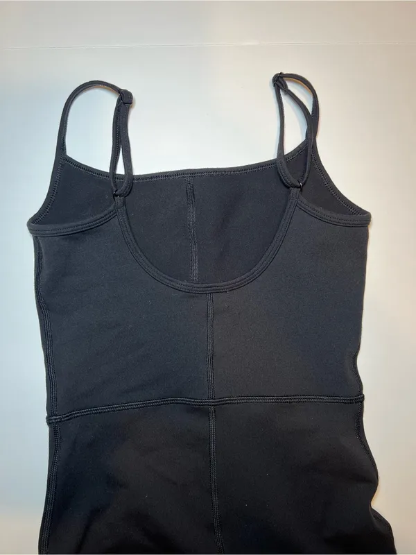 Wilfred Free Freestyle Black Spaghetti-Strap Flared Jumpsuit size 2XS - Image 6