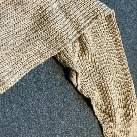 2 piece set winter turtleneck crop sweaters vest backless‎ knitted new ju… - Image 10