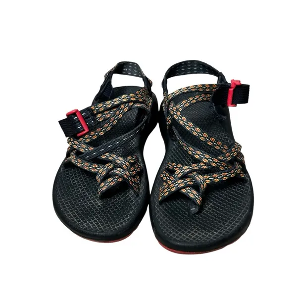 Chacos ZX/2‎ Black Yellow & Pink Sport Sandals Size 6 - Image 3