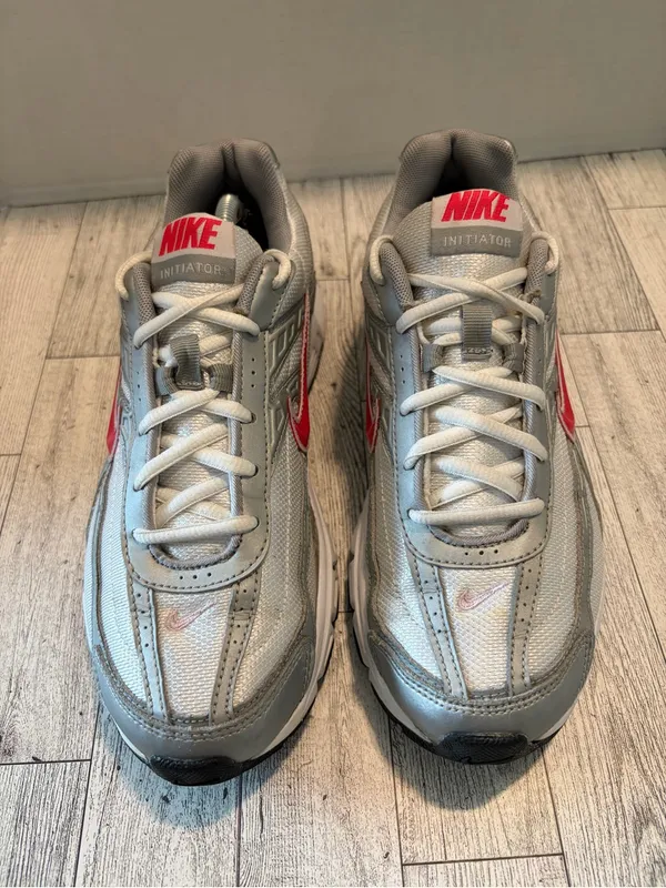 Nike Womens Inititator 394053-101 Gray Running Shoes Sneakers Size 8.5M - Image 2