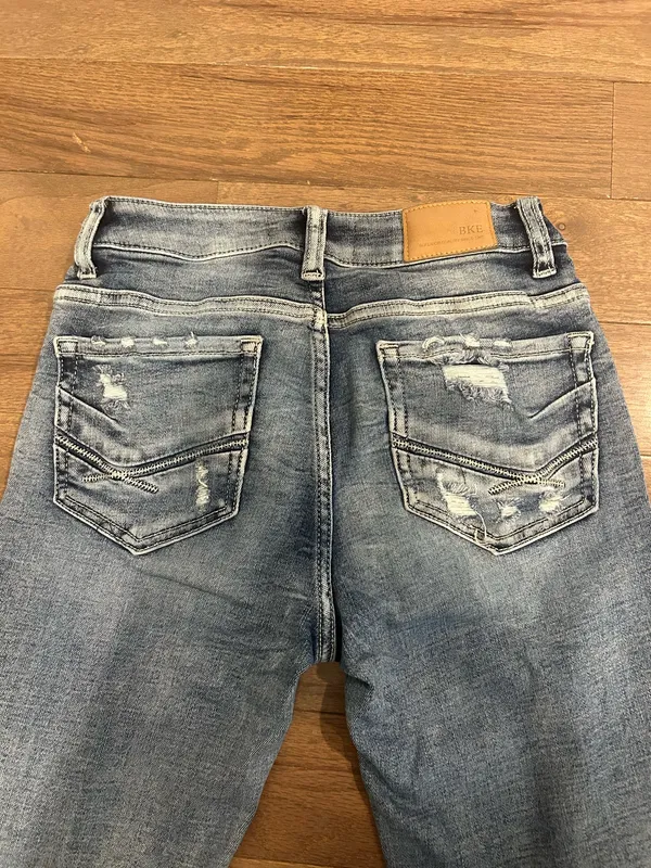 BKE Stella Mid-Rise Jeans Skinny Buckle - Image 3