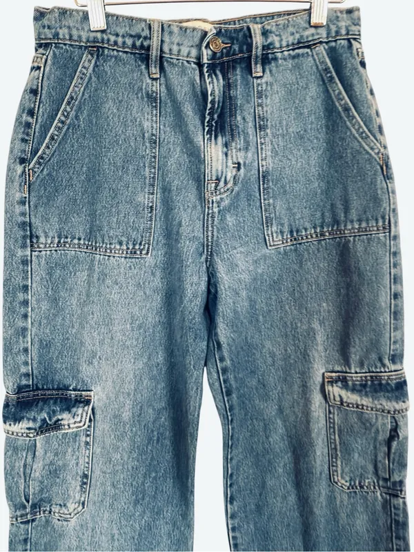 Hidden Jeans Cargo Pocket Dad Jeans Women’s Size 28 - Image 6