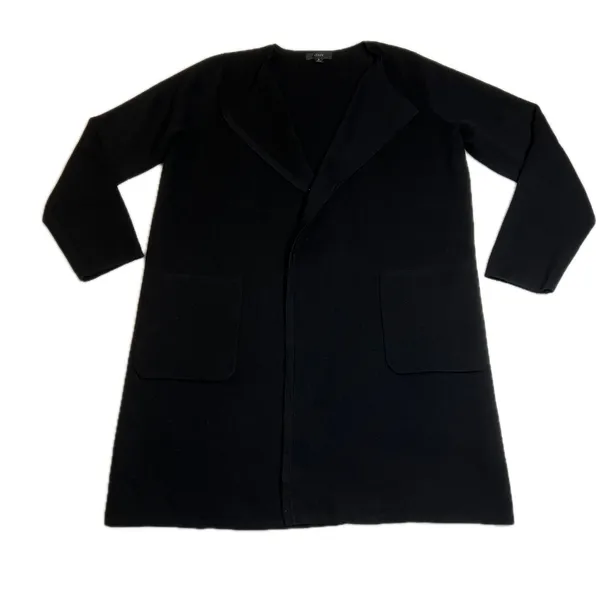 J. Crew Juliette Collarless Sweater Blazer Size S Open Front Wool Blend Preppy - Image 4