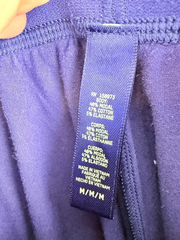 SKIMS Purple Boyfriend Loose Loungewear Pants - Size - Medium - Image 8