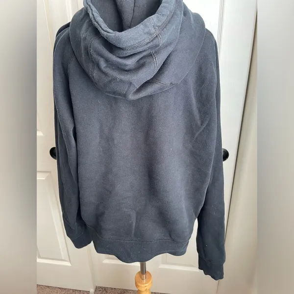 Nike Sweatshirt Color washed out Black Large - Image 5