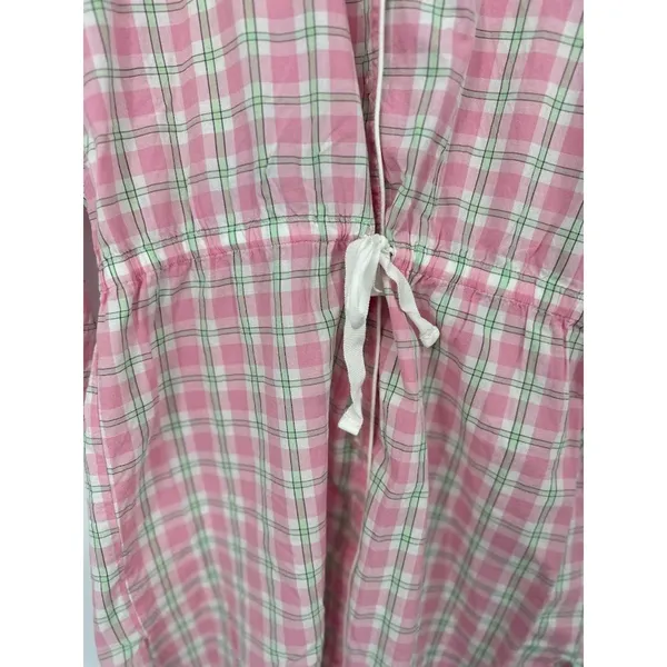 Victoria's Secret Women's Night Shirt Nightgown Drawstring‎ Waist Pink Size S - Image 3