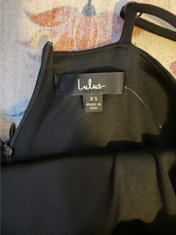 Lulus Dress Black - Image 2