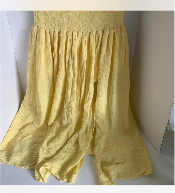 Kendall + Kylie Yellow strapless dress - Image 2