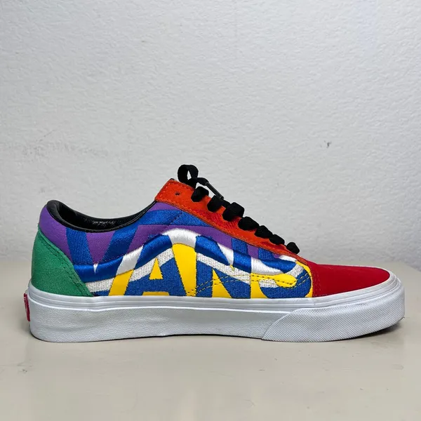 Vans Unisex Old Skool‎ Skate Shoes Multicolor 721454 Men’s 7.5 / Women’s 9 - Image 6