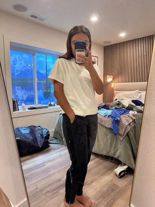 Athleta Joggers Navy Blue - Image 2
