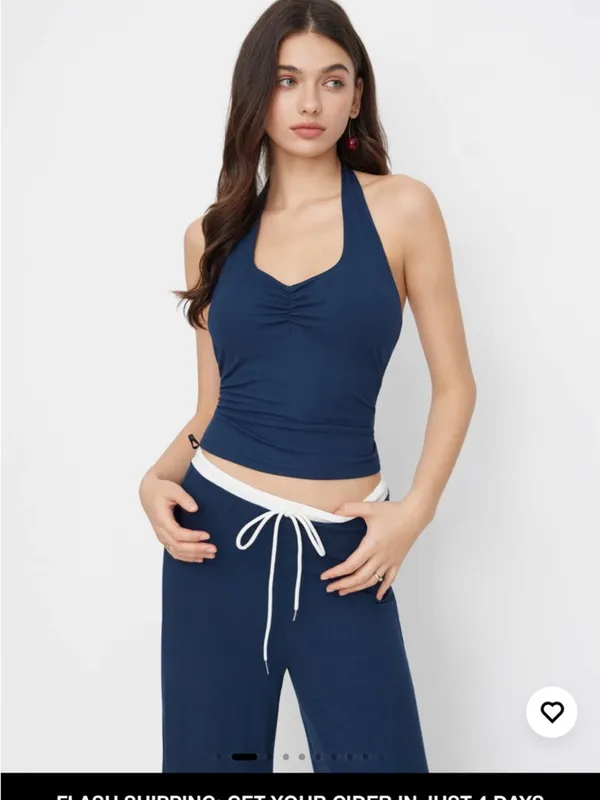 Cider Navy Loungewear Set NEW - Image 3