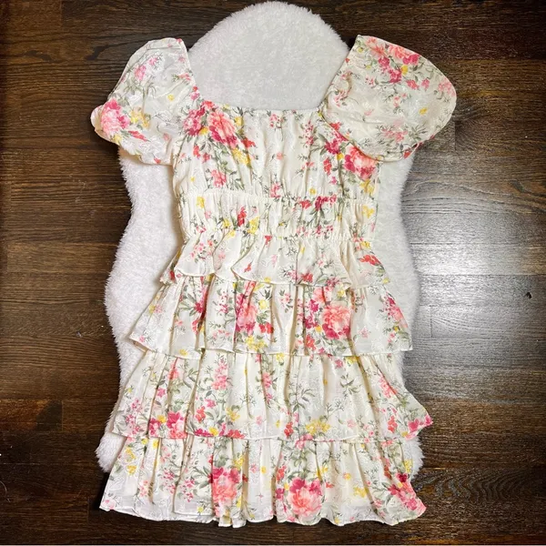 NWT Altar’d State Malia Tiered Floral Dress - Image 8
