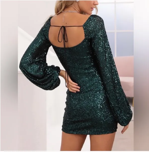 Lucy in the Sky Dress Sequin - Image 2