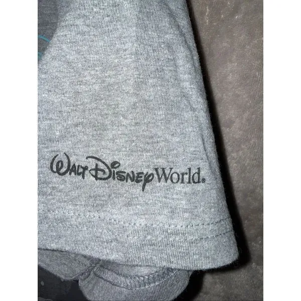 Disney Parks “Celebrate Mickey” Grey Short Sleeve T-Shirt Medium women’s #763 - Image 2