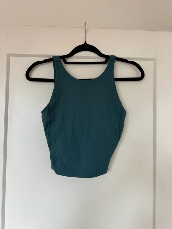 Lululemon Storm teal high neck tank - Image 2