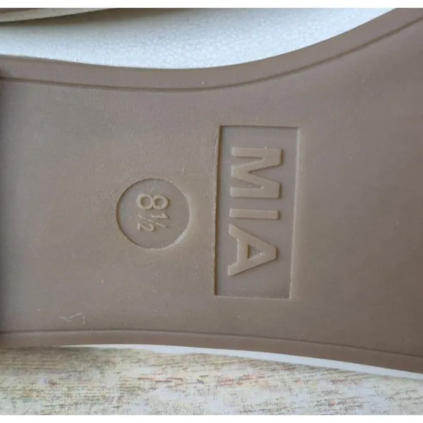NWOT MIA Ulani Mary Jane Ballet Womens Off White Flats Casual Size 8.5M Grommet - Image 12