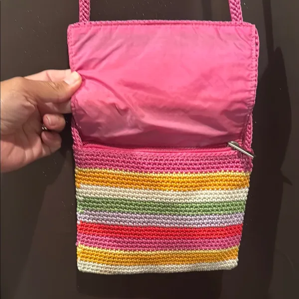The Sak Multicolored Rainbow Crossbody Bag - Image 6