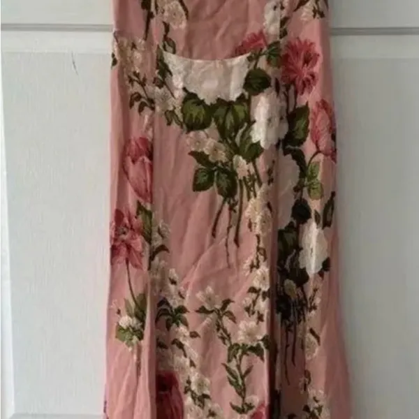 Reformation Nadira Floral Pink Maxi Dress - Image 6