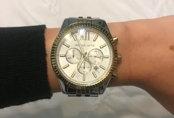 Michael Kors Mixed Metal Watch - Image 3
