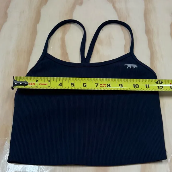 Running Bare Racerback‎ Sports Bra Navy 2/4 - Image 6