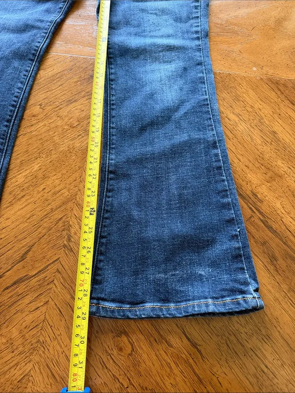 American Eagle Y2K Low Rise Skinny Kickboot jeans - Image 6