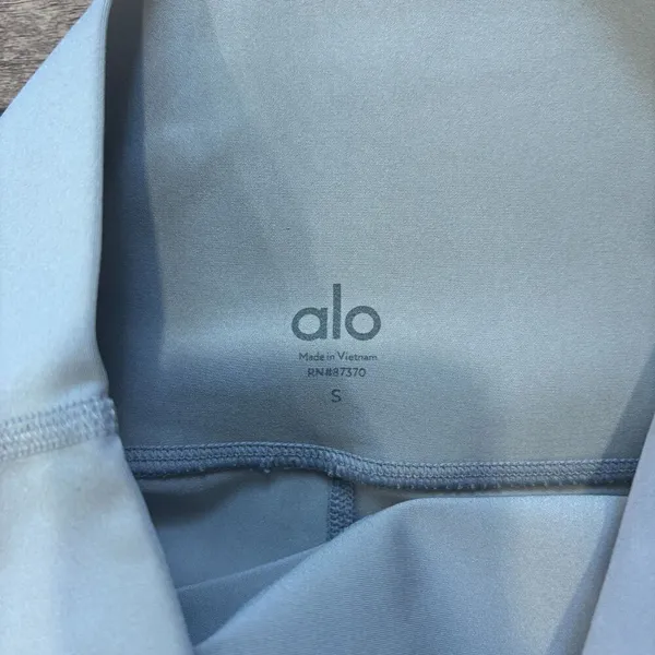 Alo Yoga High Waist Airlift Leggings Light Brown Sz S 28" Inseam Activewear Yoga - Image 5
