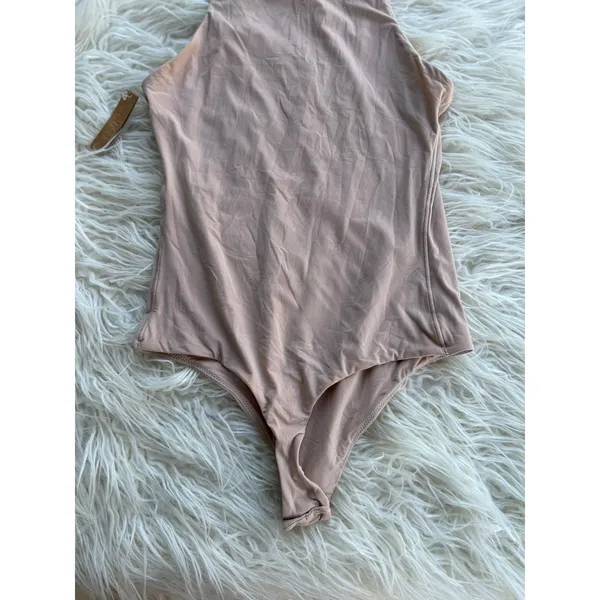 Skims Fits Everybody High Neck Bodysuit Mica Size Medium - Image 7