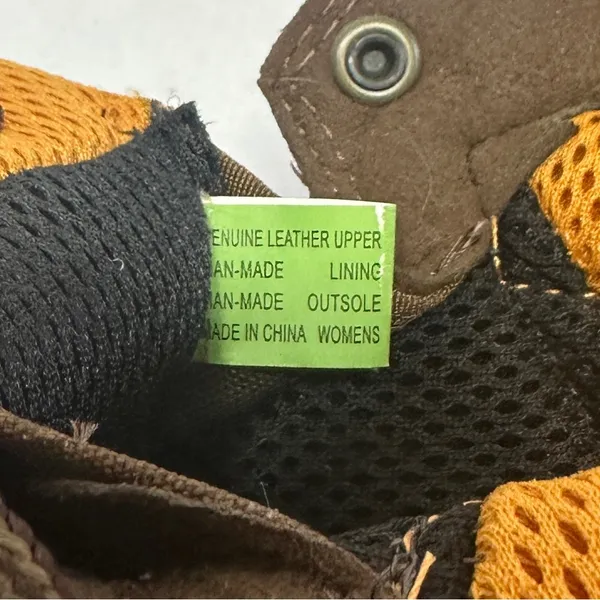 Timberland Pro Series Work Boots Womens 7W Brown Leather Titan 6" Safety Toe New - Image 14
