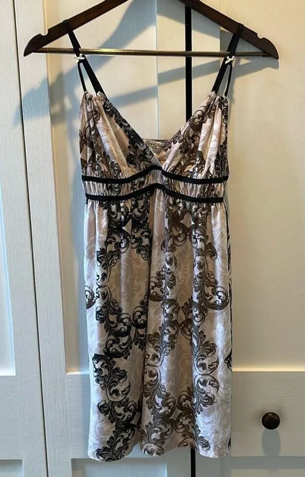 Linea Donatella Flora Slip Dress Lingerie Size M - Image 3