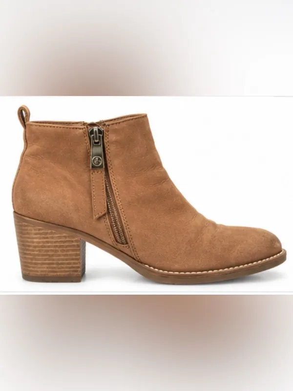 Blondo Waterproof Suede Ankle Booties 8M - Image 2